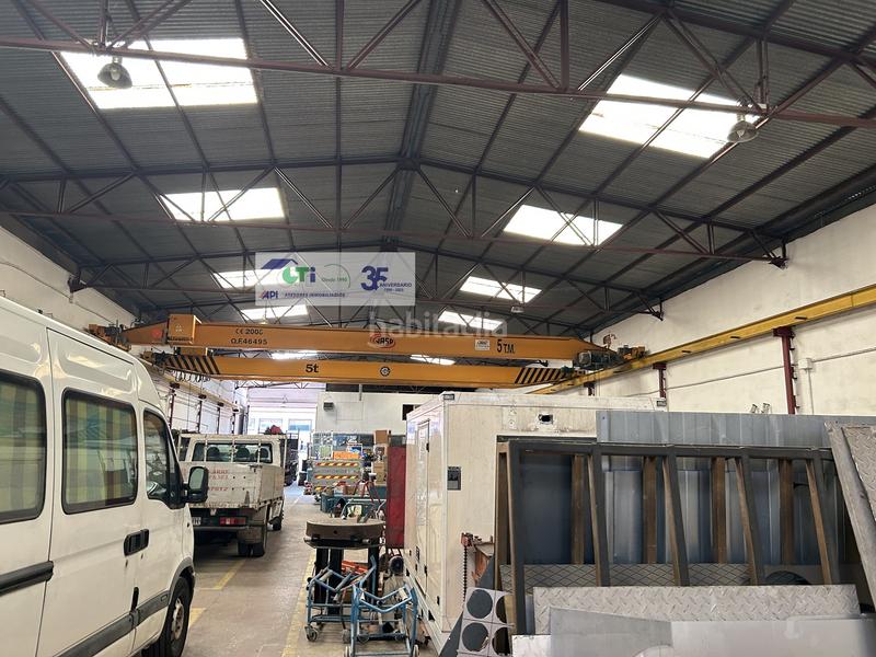 Foto 13f78cb9-4280-4ed1-9336-ce6f3c340d11. Alquiler nave industrial nave de aproximadamente 900 m2, en alquiler, con puente grxdaa 5 tn. poligono el plano. disponible a partir de septiembre en María de Huerva