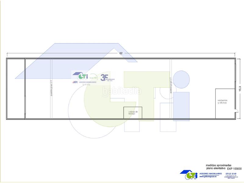Foto 8f0f4aef-fcaf-46df-9167-4e61cbbadf10. Alquiler nave industrial nave de aproximadamente 900 m2, en alquiler, con puente grxdaa 5 tn. poligono el plano. disponible a partir de septiembre en María de Huerva