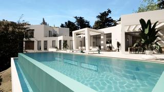Casa en Sotogrande Alto. Nueva marca  cerca de la terminación  una villa moderna de lujo