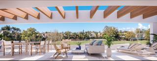 Ático en Guadalmina Alta. Construcción iniciada. ático único en primera línea de golf en u