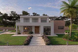Terreny residencial a Sant Carles. Exclusiva parcela con proyecto de villa y vistas parciales al ma