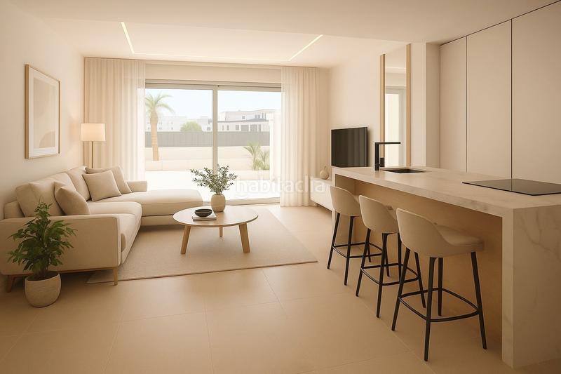 Foto 859c9ea7-ebb5-46d9-b3f8-6b928c6b731d. Location rez-de-chaussée avec parking piscine dans S´Eixample-Can Misses Ibiza