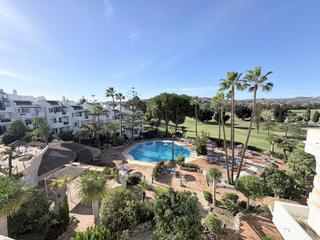Ático en Mijas Golf. Topfloor apartamento con vistas al golf de solarium  mijas golf