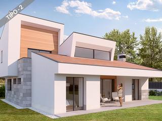 Casa  Campos de otero. Elegante obra nueva en caravia x 2