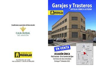 Aparcament cotxe a Molino bajo  4. Promoción de garajes y trasteros en venta junto al paseo del mur