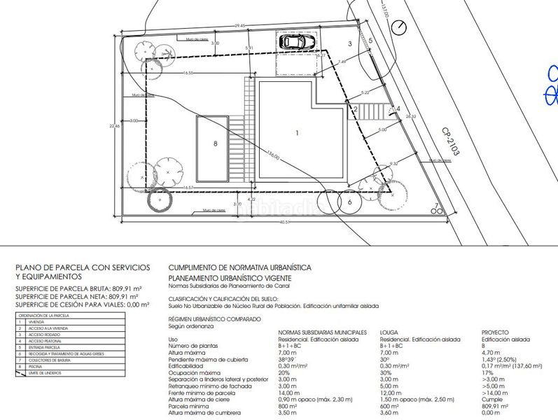 Foto 1597bf0a-ed51-4e0d-92bc-3a6b3a6811b3. Terreny residencial a casanova 7 a Carral