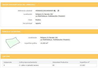 Terreny residencial a Fuensalida. Solar en venta en fuensalida.