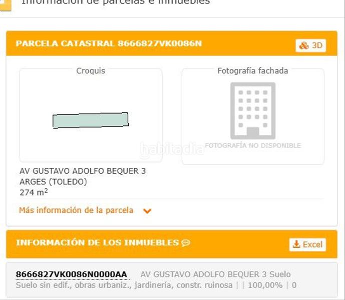 Foto 6c133e49-0f31-4834-90c3-38e97bd5fa56. Terreno residencial solar en venta en arges. en Argés