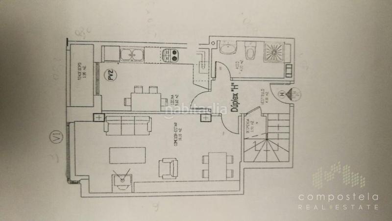 Foto e49e24a8-8106-46cf-9448-82a252f99b54. Duplex con riscaldamento parcheggio in O Milladoiro Ames