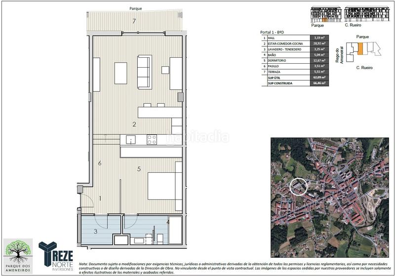 Foto c08f613b-02af-4a1b-9772-01e418804705. Appartement 66m<sup>2</sup> avec chauffage parking dans Bertamirans Ames