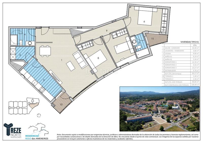 Foto a22d9efd-0023-4f64-be78-e5ac17114503. Etagenwohnung 50m<sup>2</sup> mit heizung parking in Bertamirans Ames