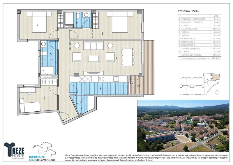 Foto 6552450c-eed5-42c7-b904-0aeda27a1a23. Etagenwohnung 110m<sup>2</sup> mit heizung parking in Bertamirans Ames