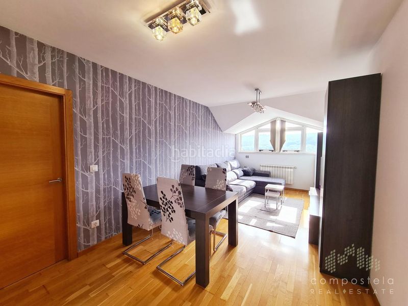 Foto 6d22cb91-0530-488a-82f9-418cff2aea01. Rent flat with heating parking in O Milladoiro Ames