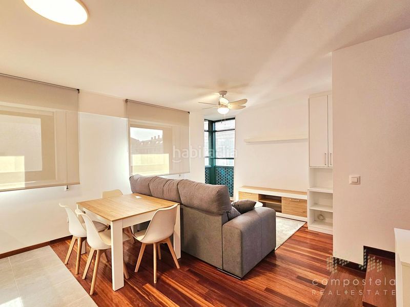 Foto 412739cf-9079-47cb-8509-0fbce61a0309. Rent duplex with heating parking in O Milladoiro Ames