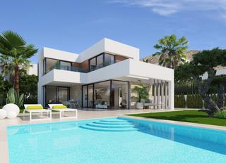 Xalet  Calle praga. Villa en estilo hi tech en finestrat