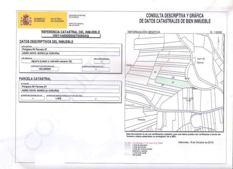 Foto 7859674e-c3f0-4da9-af4f-4655c6328be4. Terreno residencial en lugar san ramon 38 en Boiro