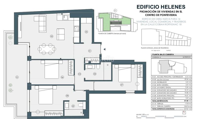 Foto f6bc62b5-c4cc-4ac9-b4e3-f5fd5b127a7f. Attique avec chauffage dans Zona de Plaza de Barcelos Pontevedra