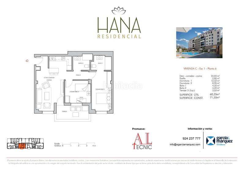 Foto 1188e7ad-ffc8-4341-8729-37cf18eee9c1. Àtic amb aparcament piscina a Valdepasillas - La Paz - Huerta Rosales Badajoz