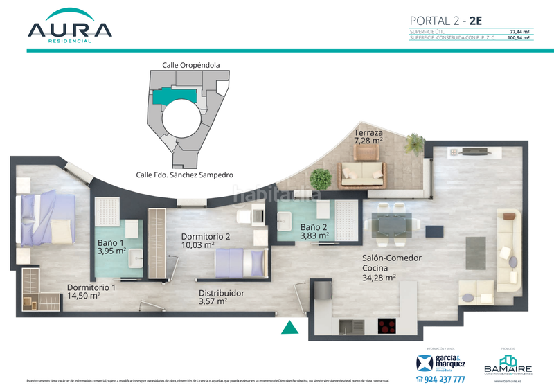 Foto 4fd31701-8bf6-4378-a02f-a7ae221960c1. Etagenwohnung in Pardaleras Badajoz