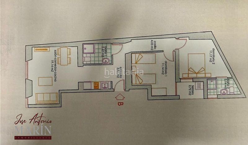 Foto 61eb7b89-02f8-4526-b2fd-c2c0fe308a4b. Apartament a Casco Antiguo Badajoz