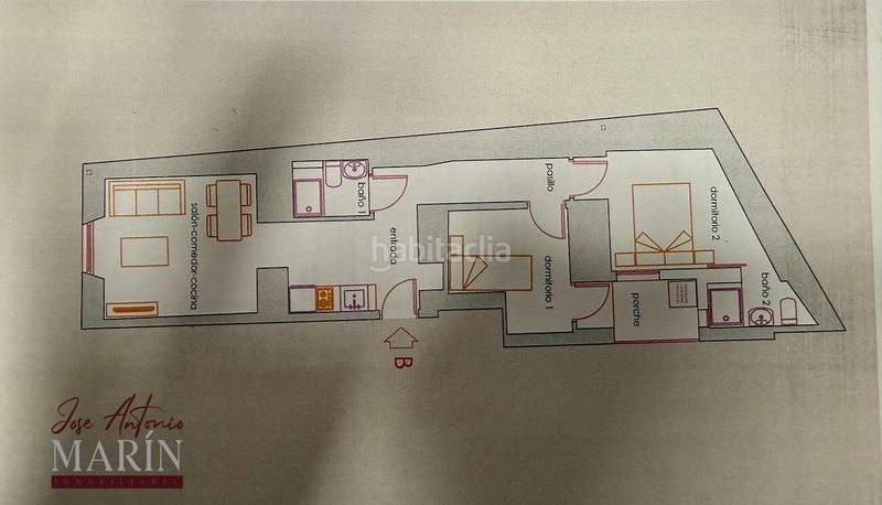 Foto f1819787-187a-47f7-800e-5357c289e700. Apartament a Casco Antiguo Badajoz