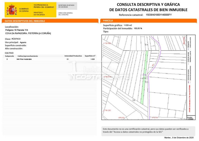 Foto adf9d6fa-5b6f-480a-a268-9cb733262b1d. Finca rústica a Fisterra