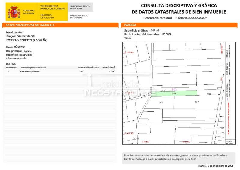 Foto bf2a6041-d607-4d38-9401-7d862abe59ec. Finca rústica a Fisterra
