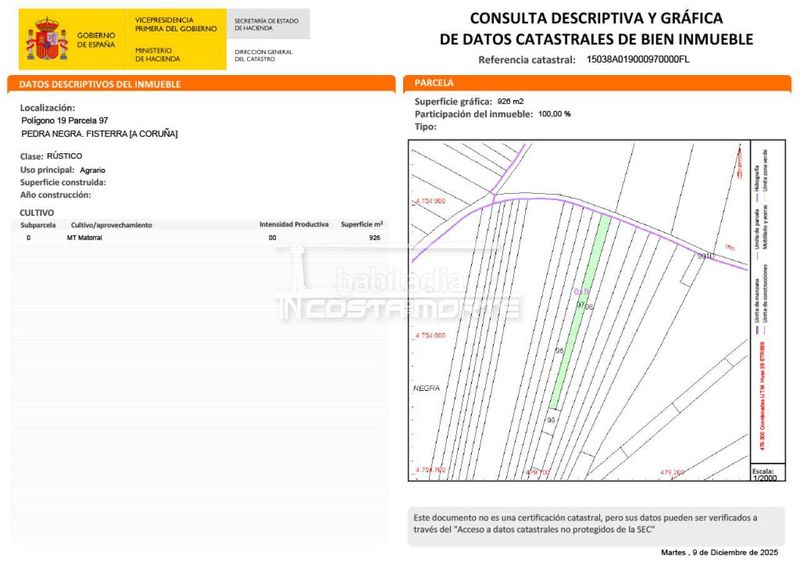 Foto 47362228-d11c-4f09-9651-9d1d8a18158d. Finca rústica en Fisterra