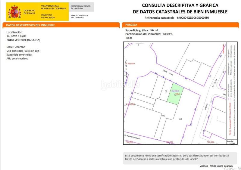 Foto 94534e14-dfe7-457b-a58c-84ce7f243bd5. Terreny residencial a Montijo