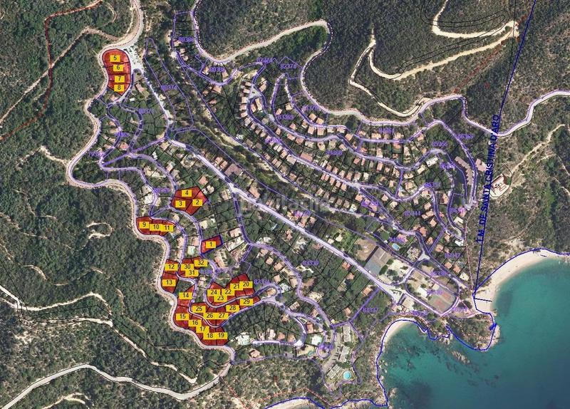 Foto 3ac9b80f-8d78-4d3b-9f8e-7b8063d96abf. Terreno residencial lote de parcelas en Rosamar en Santa Cristina d´Aro