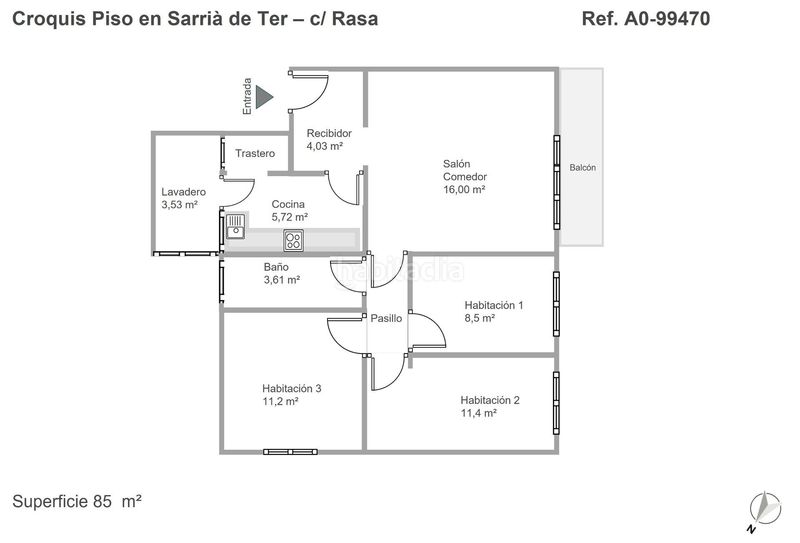 Foto 8de20471-417d-46dc-86c0-168e03a66191. Etagenwohnung in carrer la rasa 4 in Sarrià de Ter
