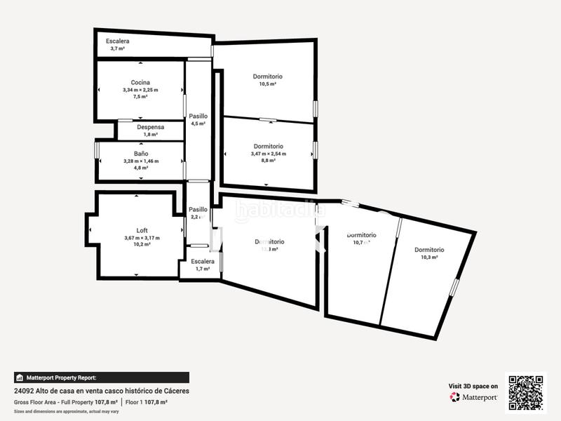 Foto 4e692a43-c211-4955-bcb3-f735eae6dcd5. Pis a Casco Antiguo Cáceres