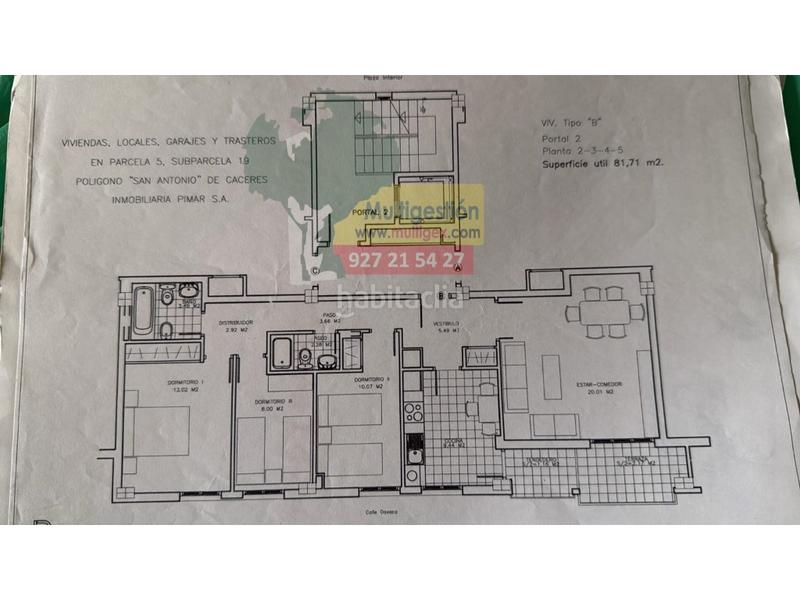 Foto be767f1f-0868-43e1-8612-6b6c9250ac97. Appartamento con parcheggio in nuevo Cáceres Cáceres