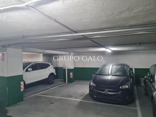 Autoparkplatz in Praza de Compostela