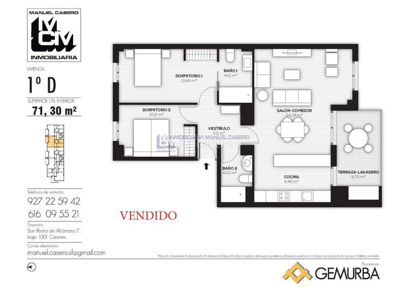Foto 520719c2-f709-4849-b828-cd84c40204ea. Piso en nuevo Cáceres Cáceres