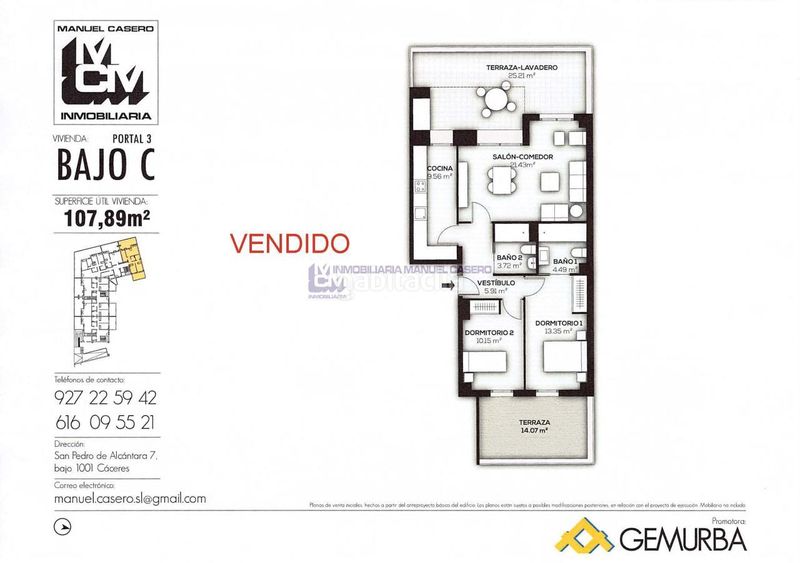 Foto 7f3aeb07-1ed5-4122-9f77-0b7850b256f6. Pis amb calefacció aparcament piscina a nuevo Cáceres Cáceres