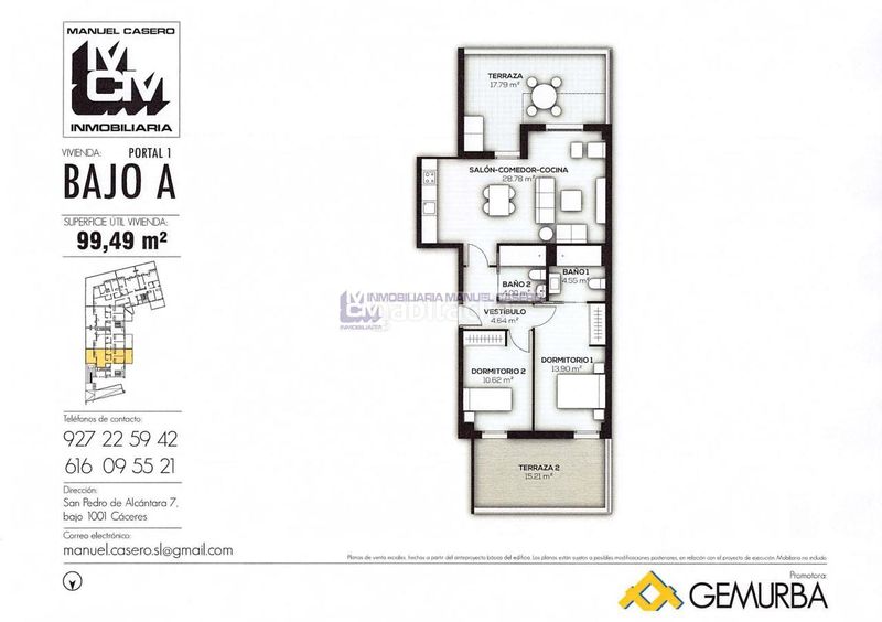 Foto d3214c63-21df-4dfc-9244-99dac5d55ee9. Pis amb calefacció aparcament piscina a nuevo Cáceres Cáceres