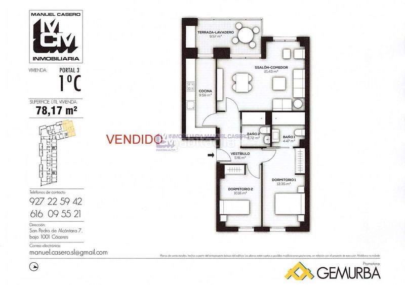 Foto dfd96a6e-6a15-4ec7-ad9d-d0095288d67e. Pis amb calefacció aparcament piscina a nuevo Cáceres Cáceres