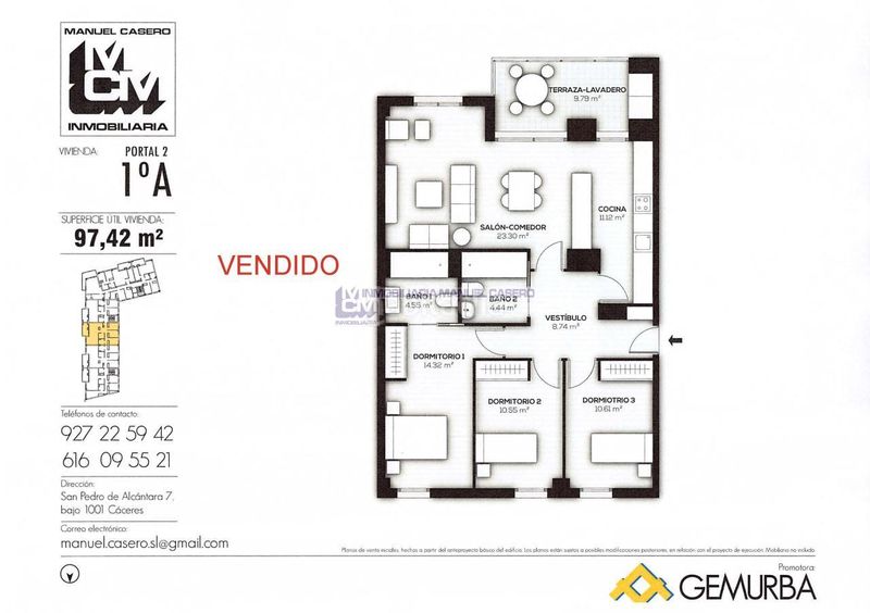 Foto 0766ee46-2aa6-4fd8-b5a9-d5bb0ca34362. Piso en nuevo Cáceres Cáceres