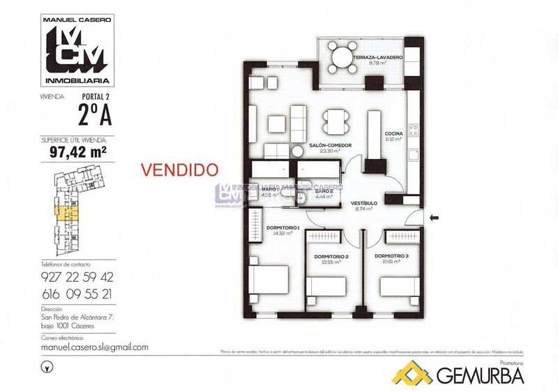 Foto 15782949-34a4-4d63-85dd-346d9ce35254. Piso en nuevo Cáceres Cáceres