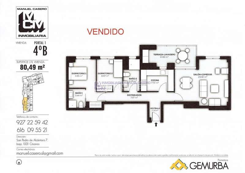 Foto 8215050f-30a7-47bc-b210-e1ca0df69df8. Piso en nuevo Cáceres Cáceres
