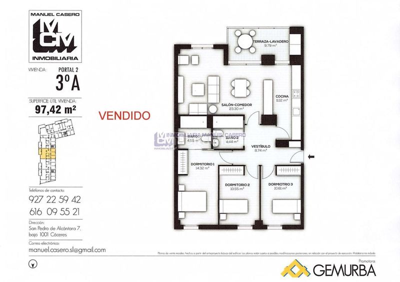 Foto 89cf38d4-b173-4be7-a362-63f9429b33f1. Piso en nuevo Cáceres Cáceres