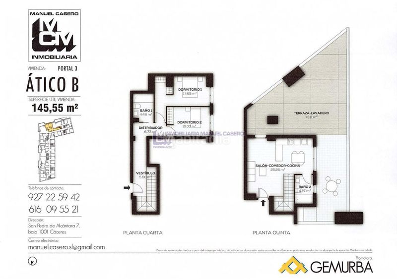 Foto 9839c673-5a87-42ac-8c10-18b6dcd89c78. Piso en nuevo Cáceres Cáceres