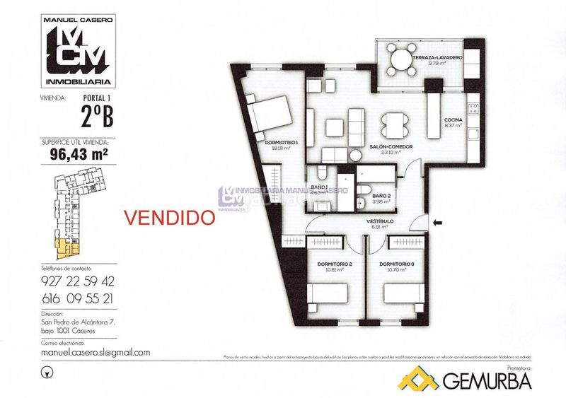 Foto a4255399-4168-492c-8c54-23d5496c8853. Piso en nuevo Cáceres Cáceres