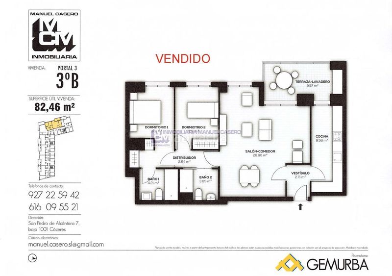 Foto b0c71276-eb8e-4aa5-8b17-039c65157213. Piso en nuevo Cáceres Cáceres