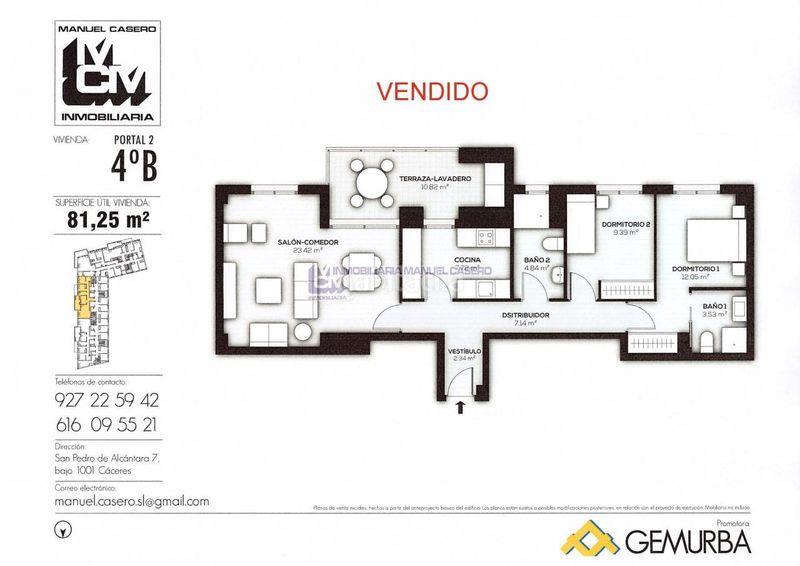Foto bb73fef7-395f-4520-8398-487812ca1849. Piso en nuevo Cáceres Cáceres