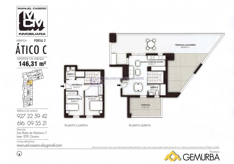 Foto be14f93e-3ba0-4a17-b99a-d102b4085262. Piso en nuevo Cáceres Cáceres