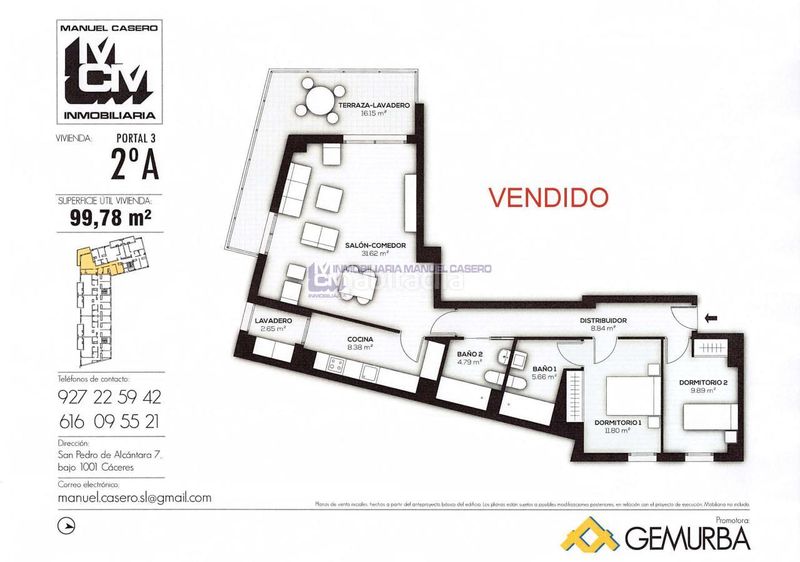 Foto e39f5fce-cc1a-4aed-a36d-4fecb5b7e512. Piso en nuevo Cáceres Cáceres