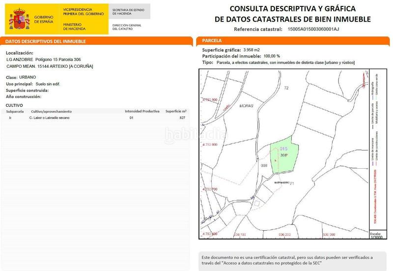 Foto 8fefe3c9-31c6-45db-9e32-3610d4550793. Wohngrundstück in Loureda - Lañas - Barrañán Arteixo