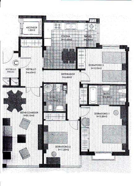 Foto 04d4c790-2001-4107-88e9-cfd255d2ae09. Location appartement avec chauffage parking dans O Milladoiro Ames